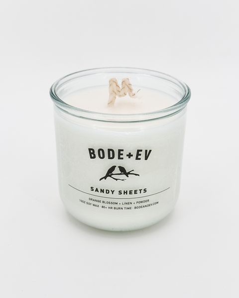 Sandy Sheets: Orange Blossom + Linen + Sandalwood