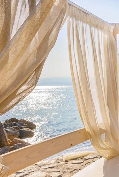 Sandy Sheets: Orange Blossom + Linen + Sandalwood