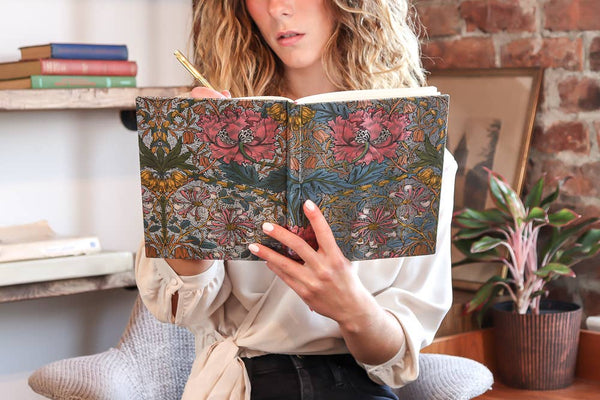 Paperblanks Morris Pink Honeysuckle Hardcover
