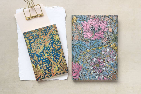 Paperblanks Morris Pink Honeysuckle Hardcover