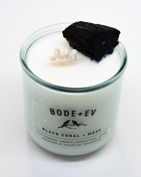 Black Coral + Moss: Candle + Body Oil