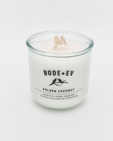 Golden Coconut: Coconut Milk + Caramelized Sugar + Sandalwood