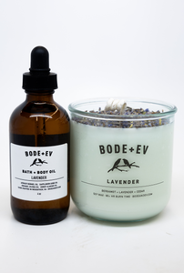 Lavender: Candle + Body Oil