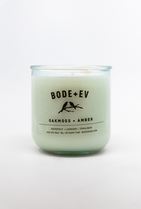 Oakmoss + Amber: Grapefruit + Lavender + Tonka Bean