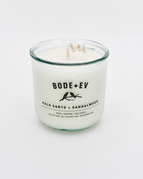 Palo Santo + Sandalwood: Moss + Saffron + Palo Santo