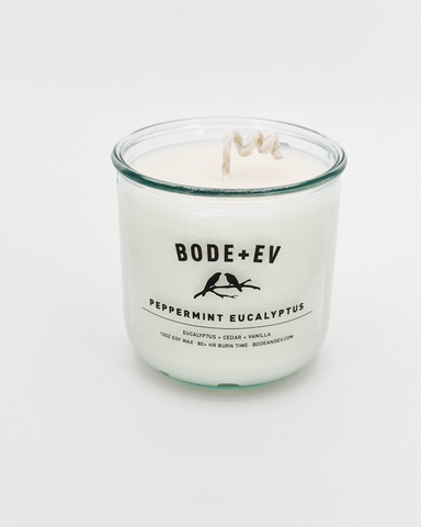 Peppermint Eucalyptus: Eucalyptus + Cedar + Vanilla