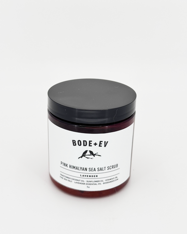 Pink Himalayan Sea Salt + Lavender Body Scrub