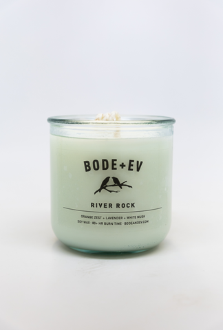 River Rock: 10oz soy wax candle