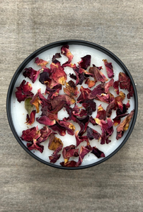 Rose Petals: 6oz Flameless Candle