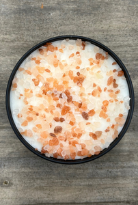 Sea Salt + Orchid: 6oz Flameless Candle