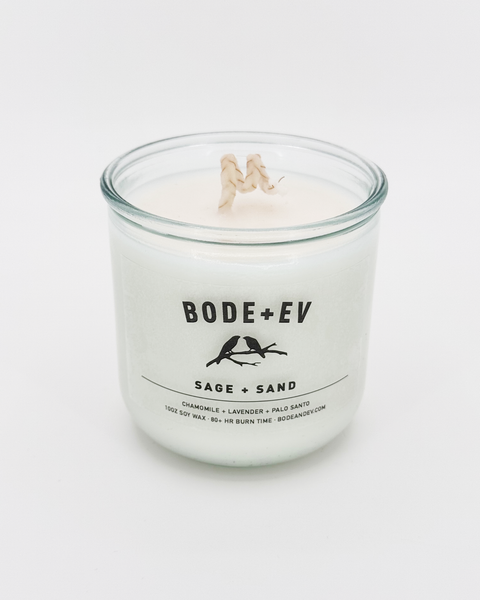 Sage + Sand: Chamomile + Lavender + Palo Santo