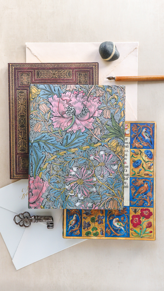 Paperblanks Morris Pink Honeysuckle Hardcover