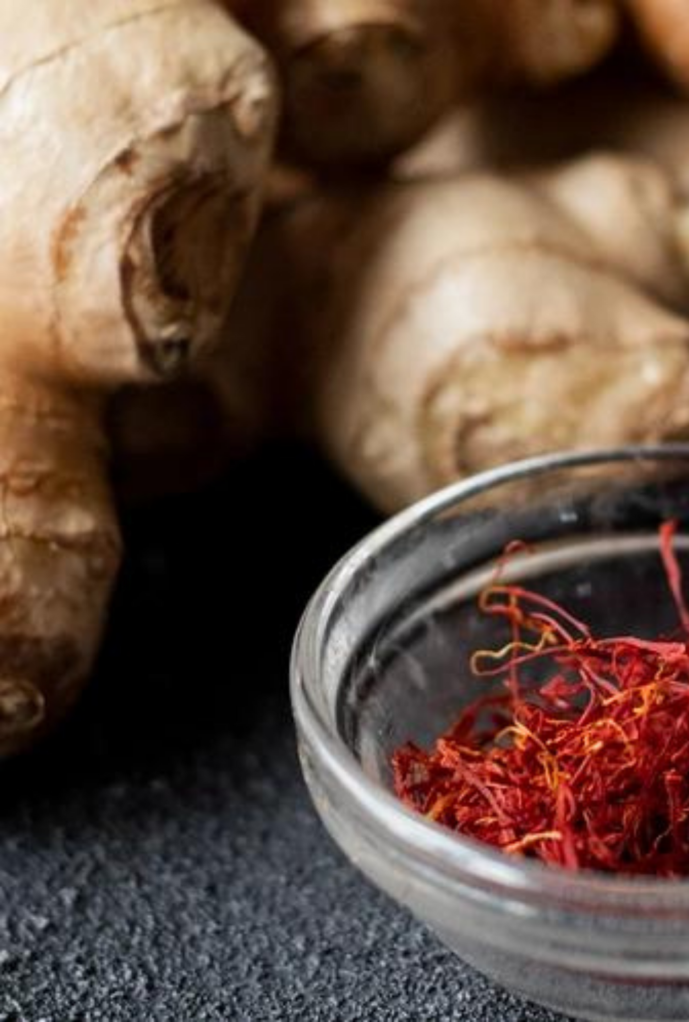 Red Ginger Saffron: soy wax candle